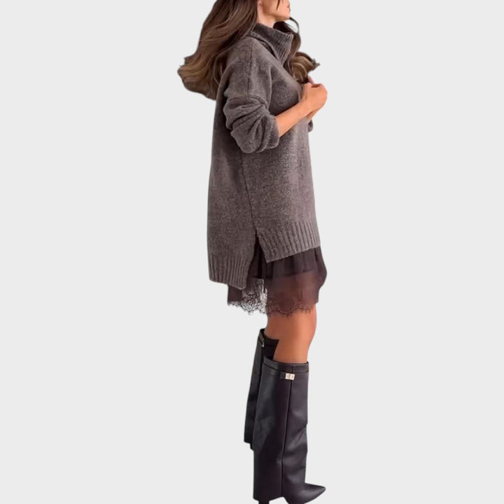 Rachele™ | Completo Maglione e Vestito