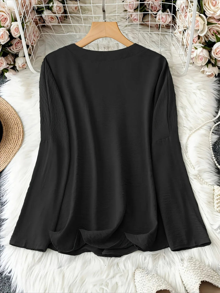 Bria™ | Blusa con Scollo a V Morbida