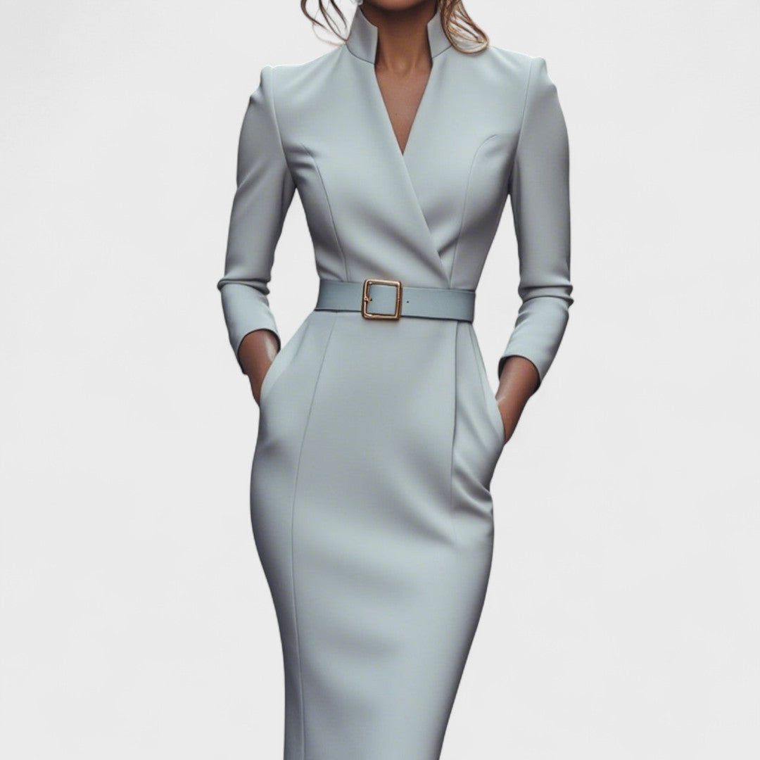Carla™ | Abito elegante con cintura