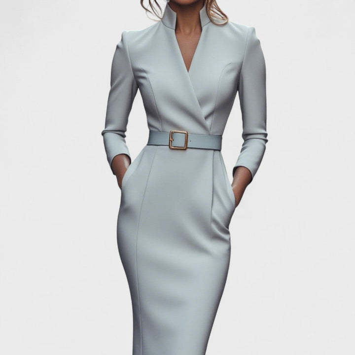 Carla™ | Abito elegante con cintura