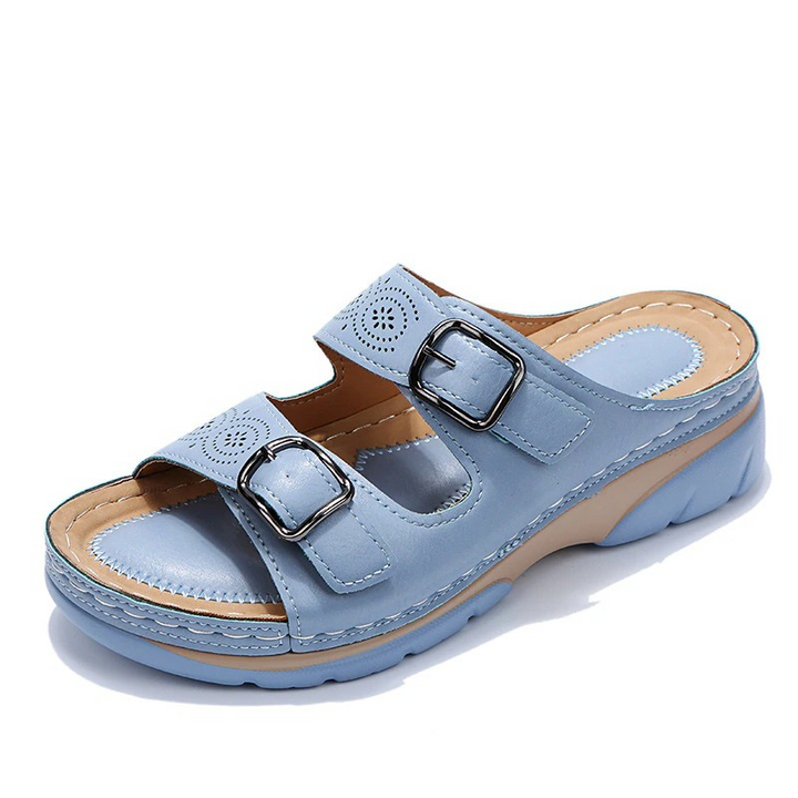 Alessia™ | Sandali Ortopedici in Pelle
