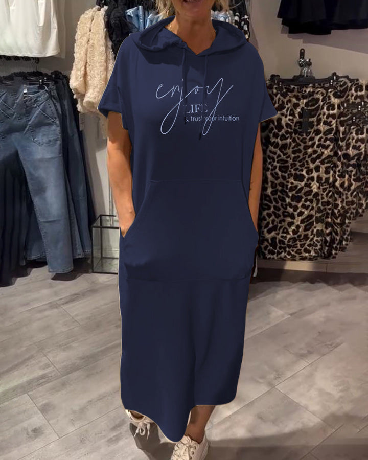 Sasha™ | Abito felpa con cappuccio