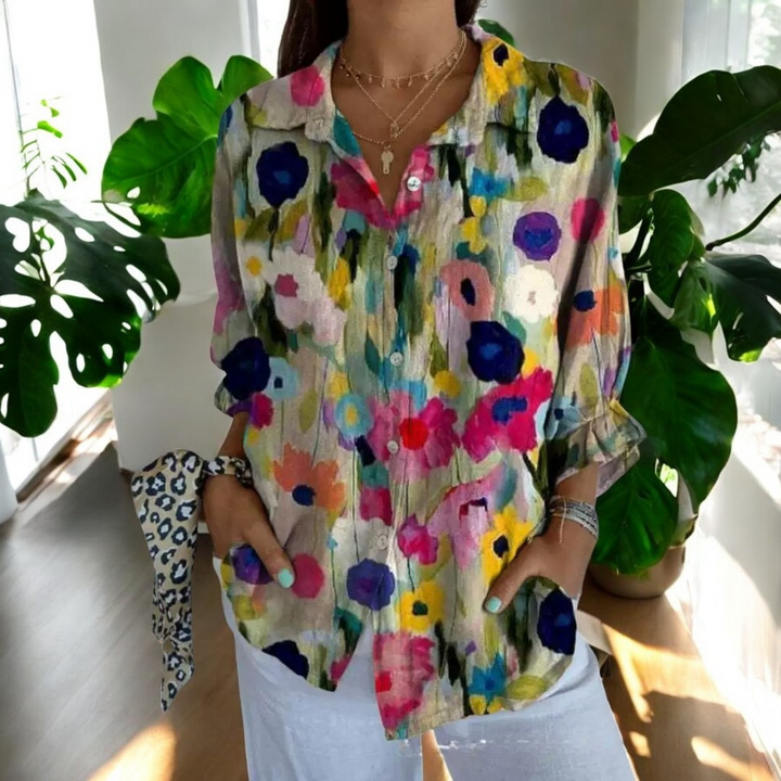 Carrol™ | Blusa Chic con Diseño Artístico
