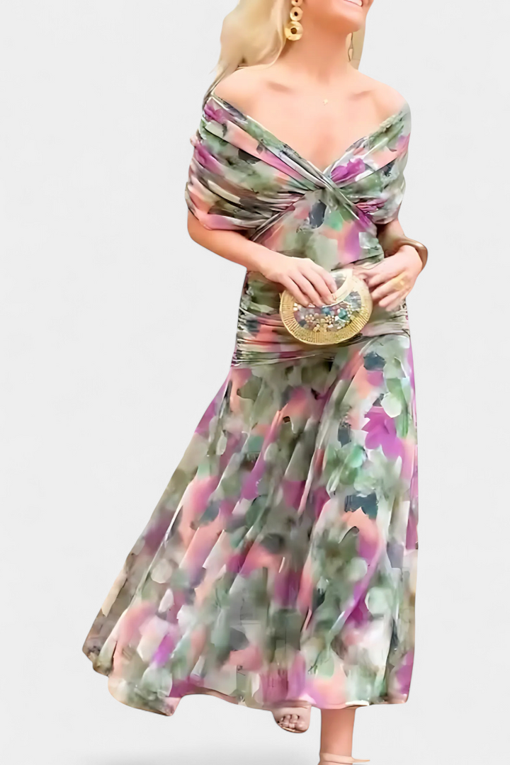 Alizée™ | Abito Floreale Elegante
