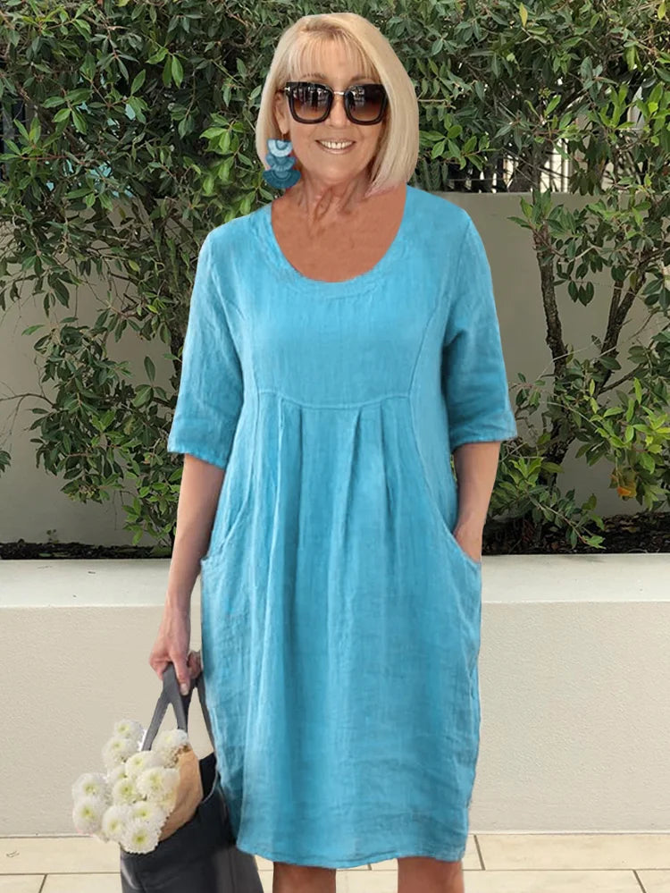 Hanna™ | Abito Oversize Con Tasche