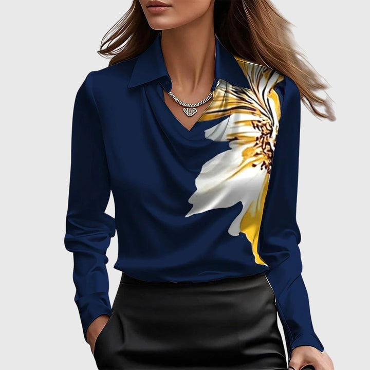 Brooklyn™ - Camicetta Elegante in Satin Lucido