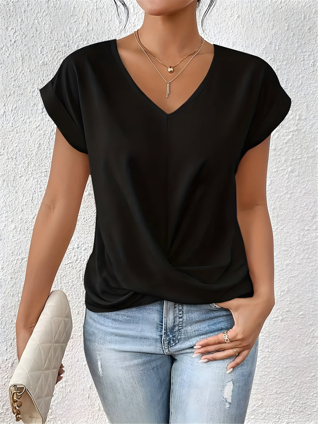 Ariana™ | Elegante Blusa con Nudo