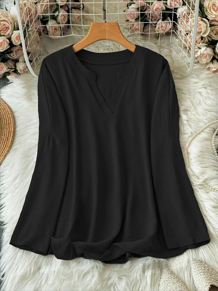 Bria™ | Blusa con Scollo a V Morbida