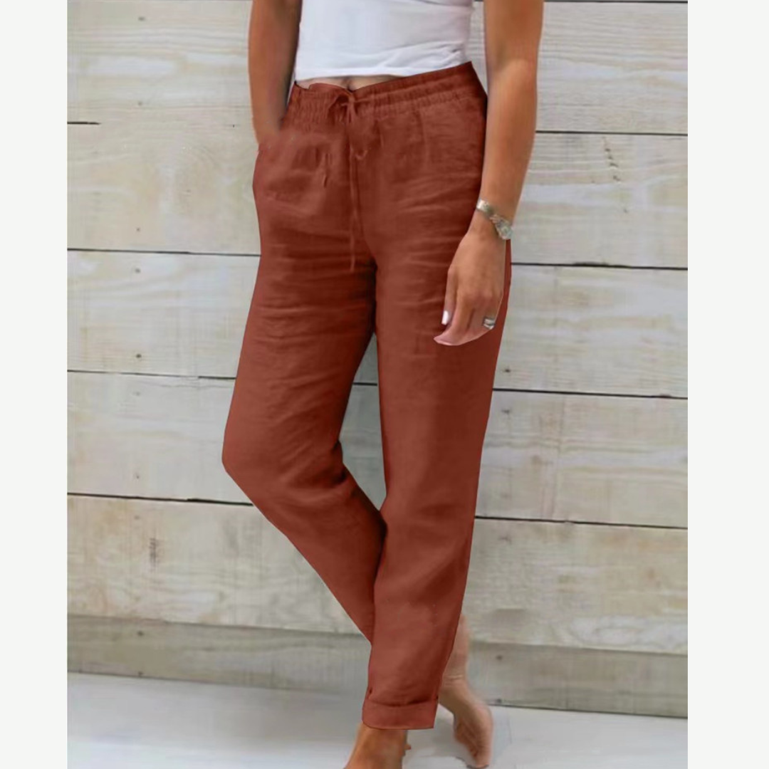 ISIDORA™|PANTALONI ELASTICIZZATI