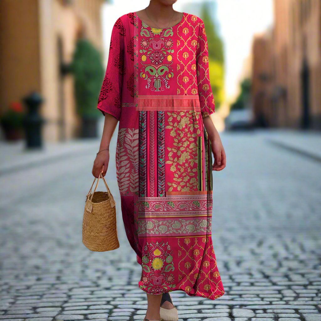 Marcella™ | Abito Lungo Boho Elegante