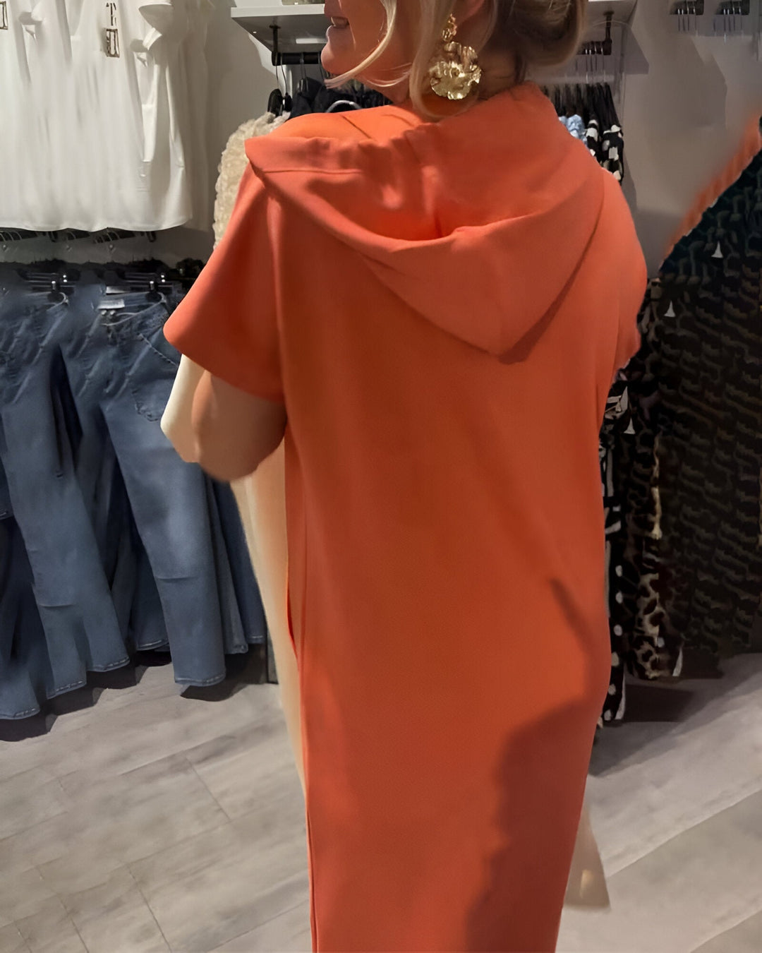Sasha™ | Abito felpa con cappuccio