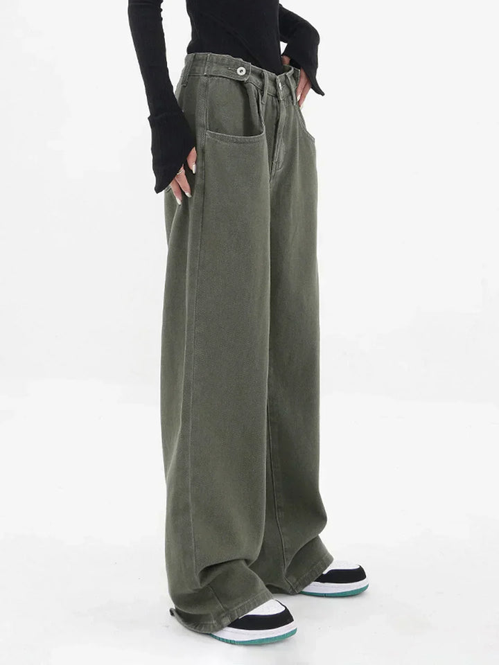 Silvia™| Jeans a vita larga