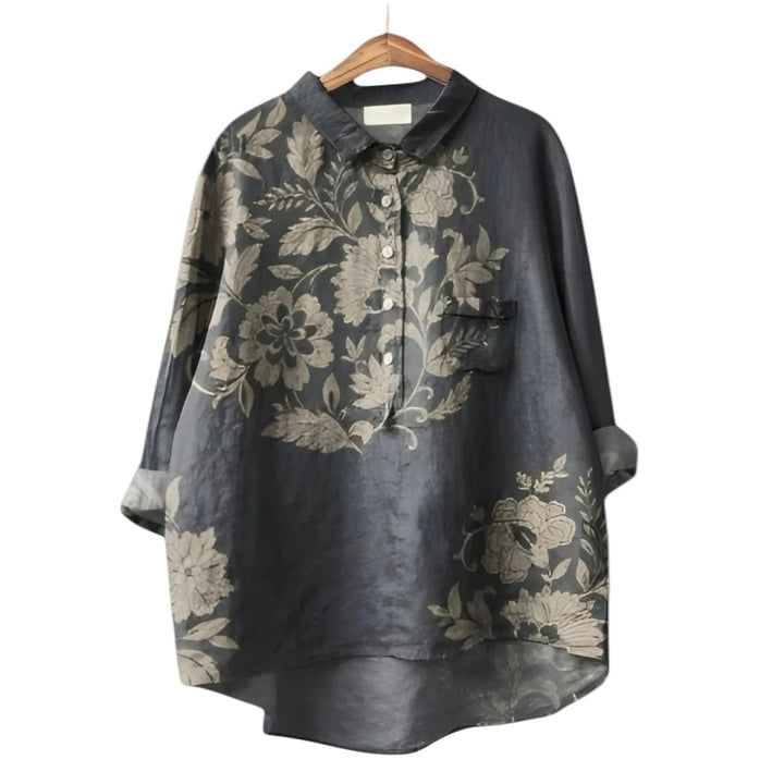 Fiorella™ | Blusa Satinata Elegante