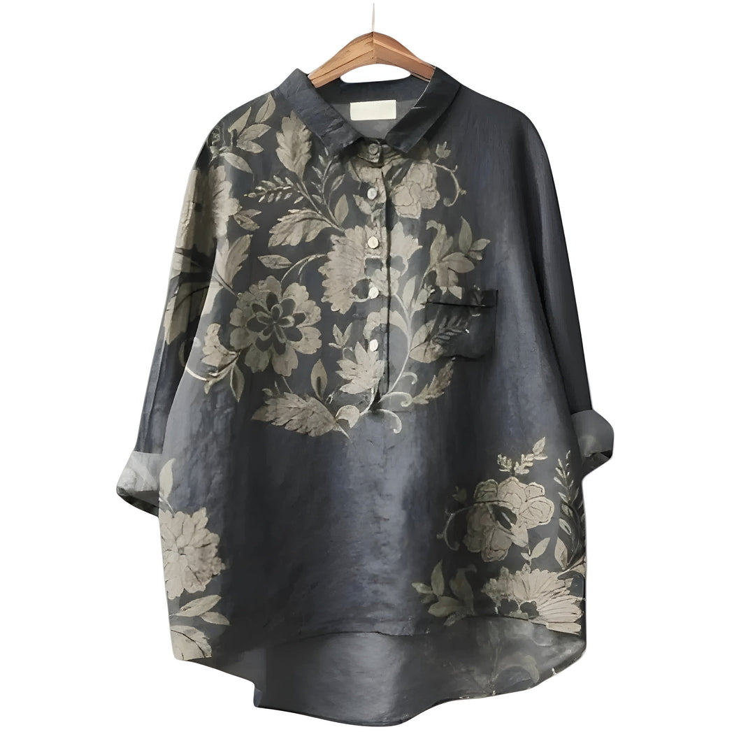 Fiorella™ | Blusa Satinata Elegante