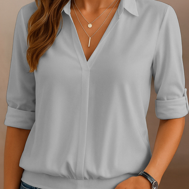 Abigail™- Elegante Blusa con scollatura a V
