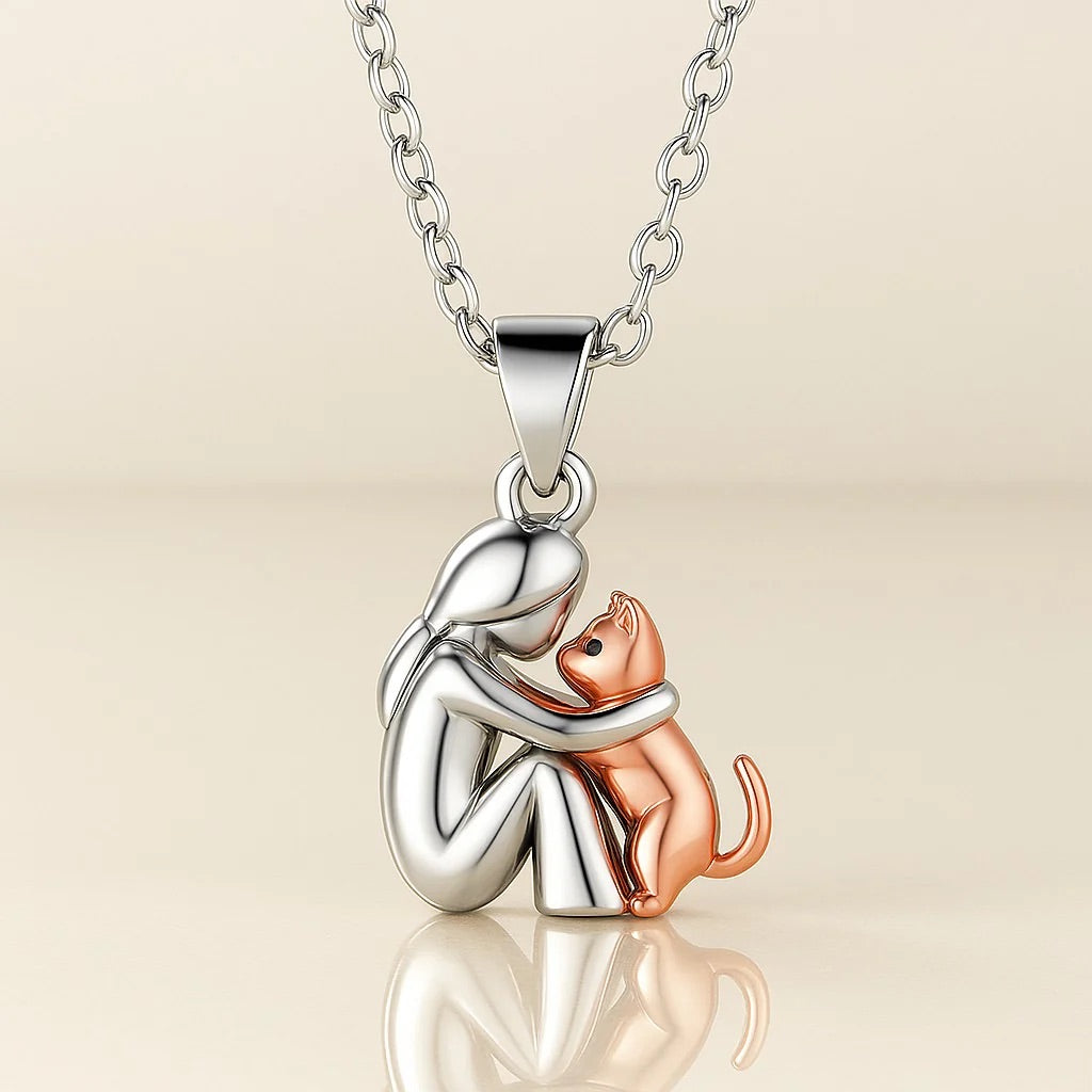 Anna™ | Collana Abbraccio con Gatto
