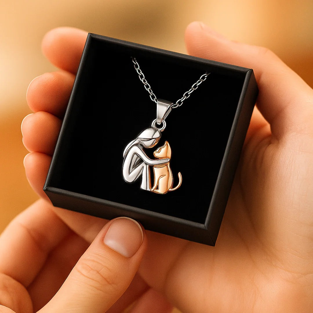 Anna™ | Collana Abbraccio con Gatto