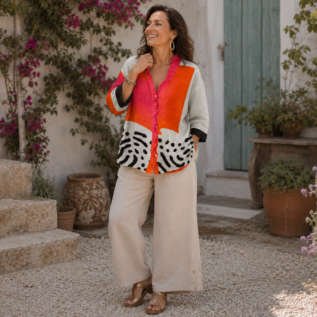 Melinda™ | Elegante Blusa Estiva Leggera