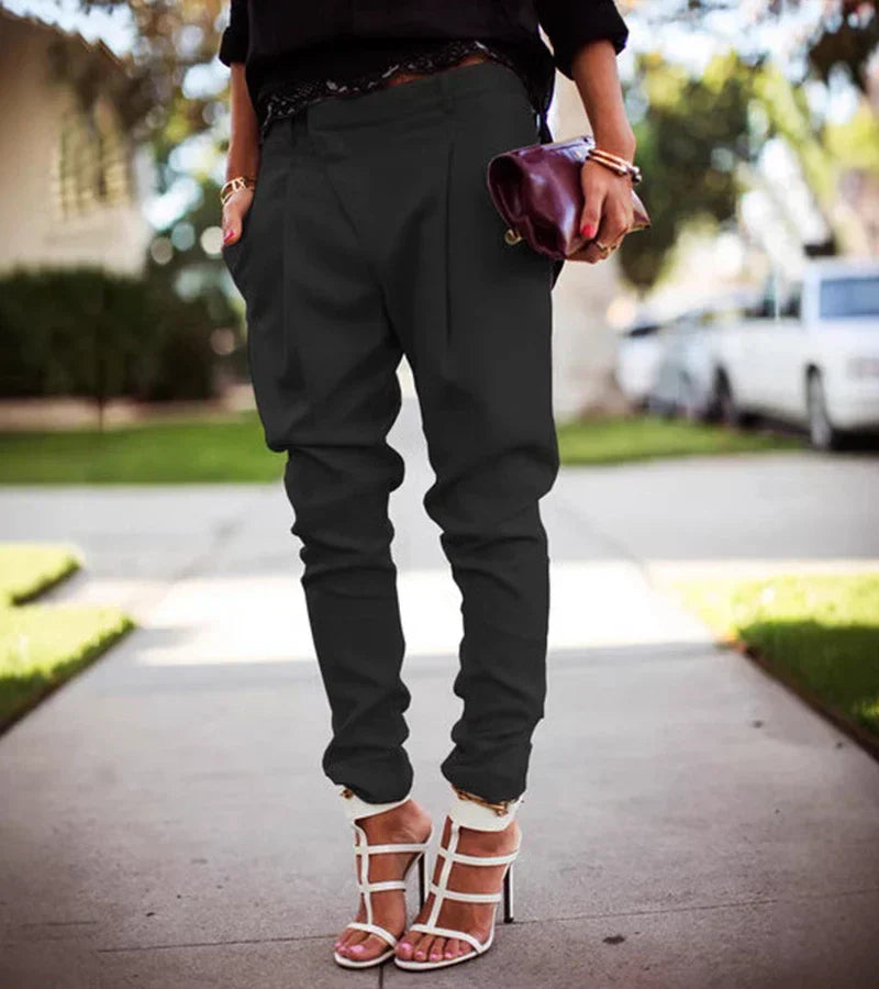 HAZEL™|PANTALONI JOGGER ELEGANTI