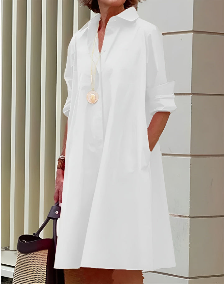 Caterina™ | Abito Chemisier Raffinato