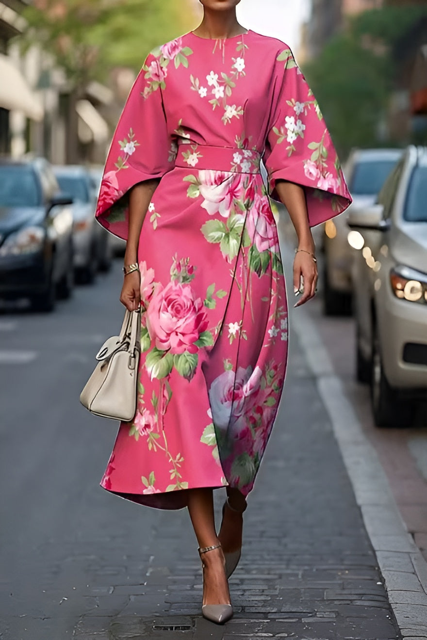 Marcella™ | Abito Floreale Elegante