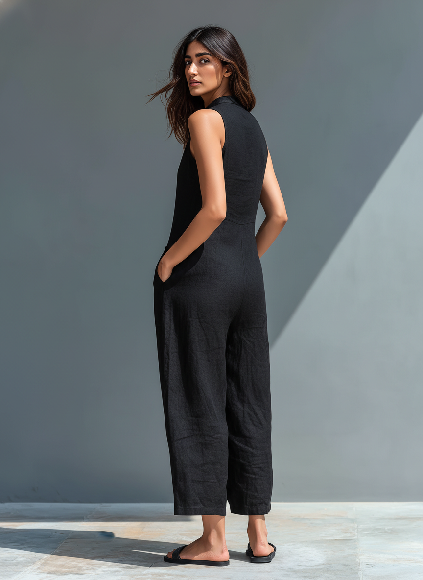 Lorraine | Elegante Tuta Senza Maniche