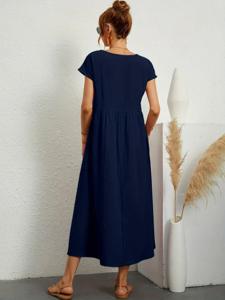 Gabrielle™ | Abito Midi Fluido Elegante