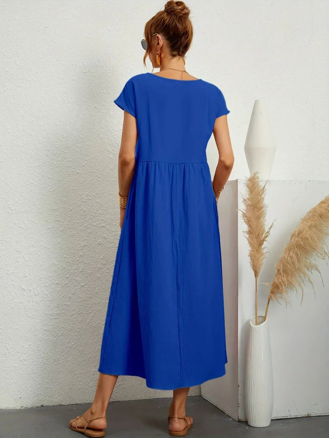 Gabrielle™ | Abito Midi Fluido Elegante