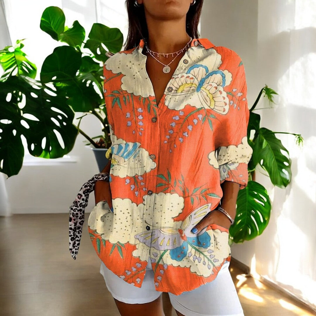 Carrol™ | Blusa Chic con Diseño Artístico