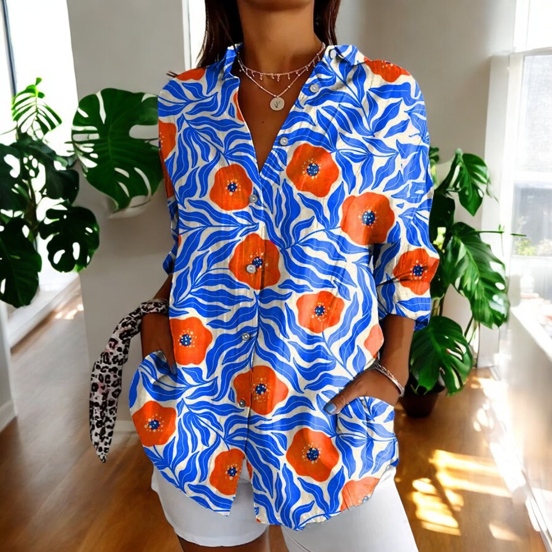 Carrol™ | Blusa Chic con Diseño Artístico