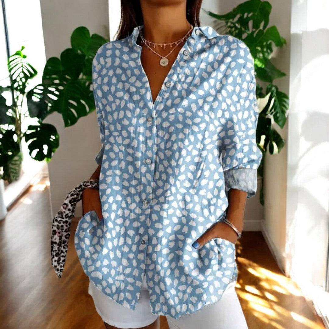 Carrol™ | Blusa Chic con Diseño Artístico