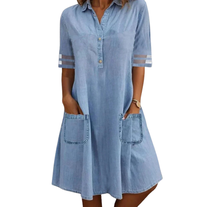 Jennie™ | Abito estivo in denim con tasche