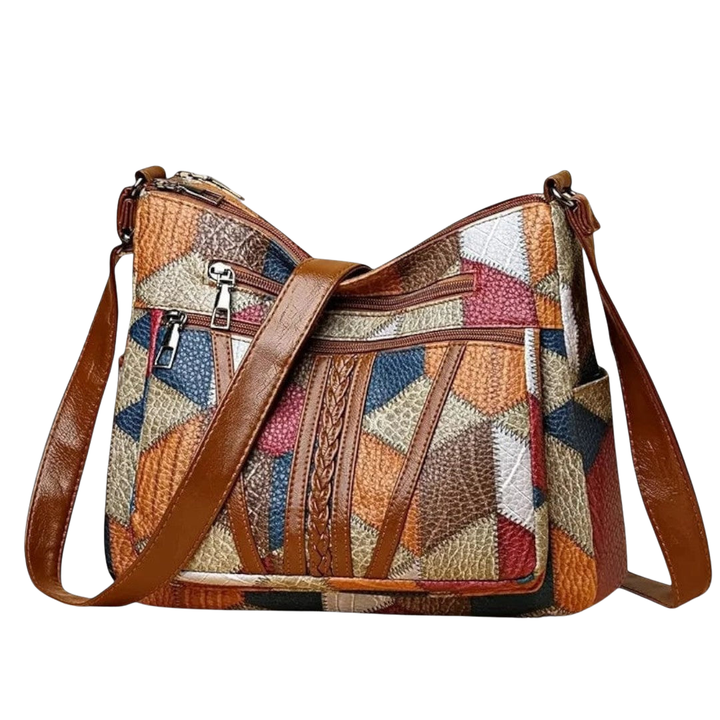 Francesca™| Borsa in pelle a mosaico