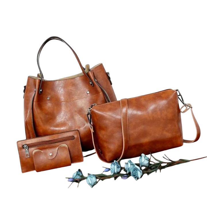 Cristina™ | Set di borse vintage in 4 pezzi