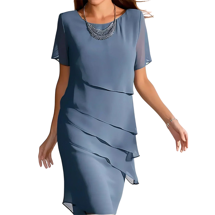 Anastasia™ | Abito Midi Lussuoso a Strati