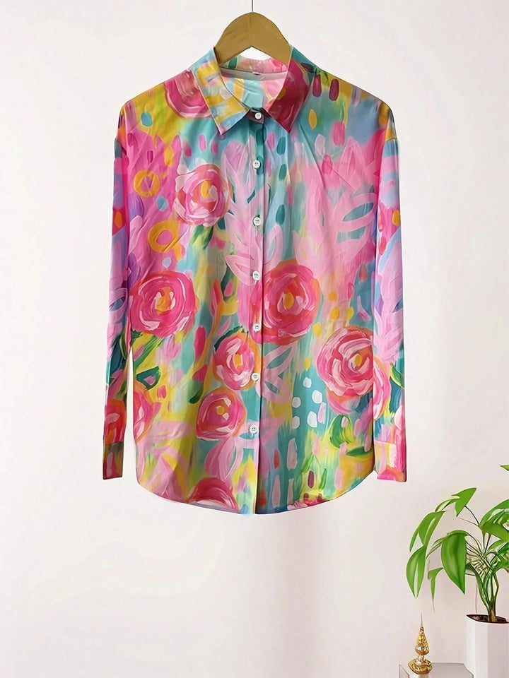 Astrid™ | Camicia a motivi colorati