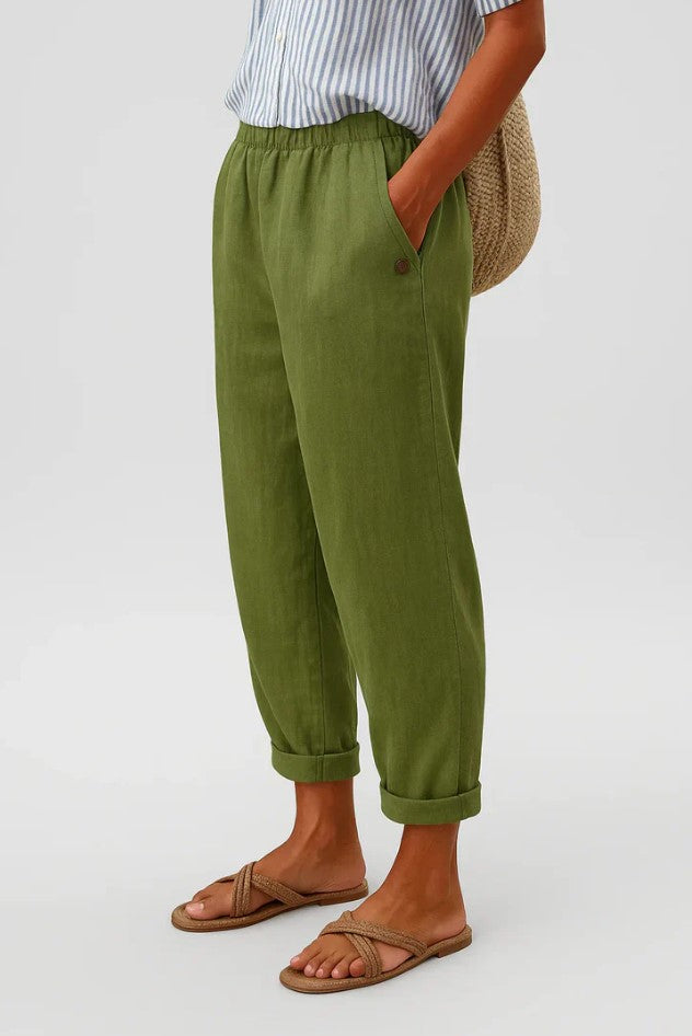 Pantaloni in Lino-Cotone Romina™ Senza Tempo