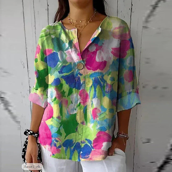 Fiorella™ | Blusa Floreale Leggera