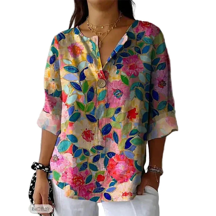 Fiorella™ | Blusa Floreale Leggera