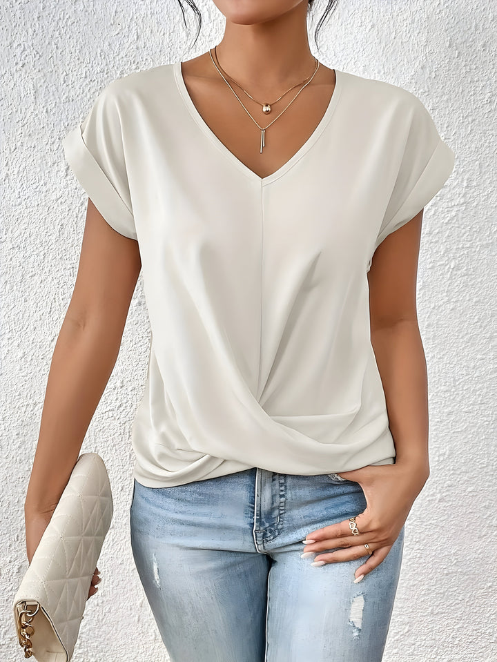 Ariana™ | Elegante Blusa con Nudo