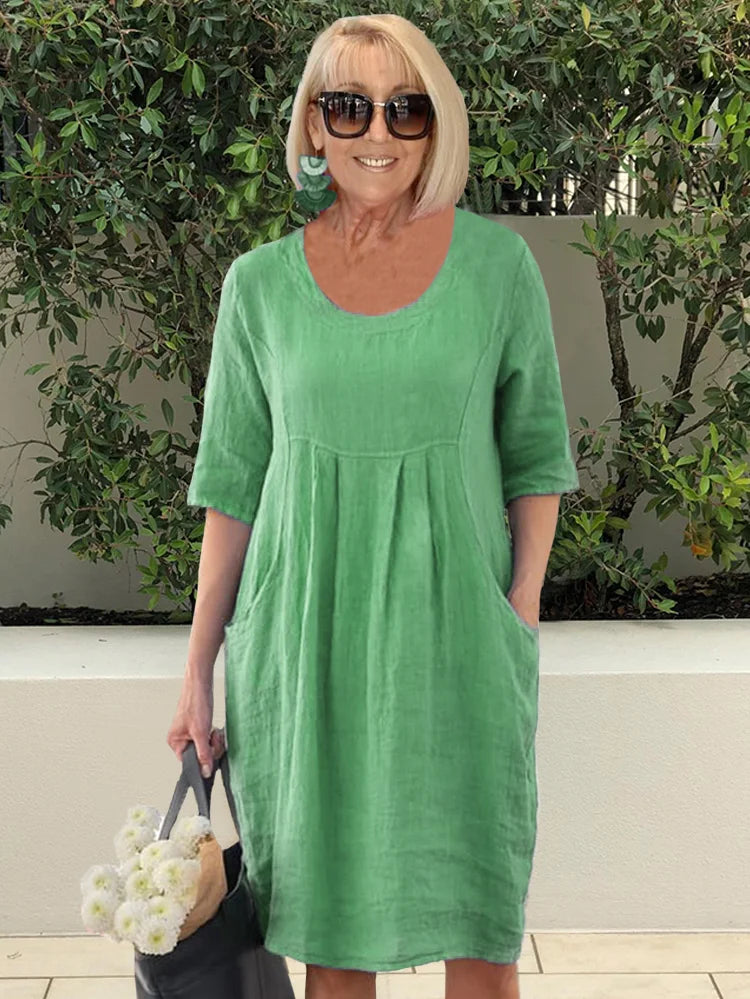 Hanna™ | Abito Oversize Con Tasche