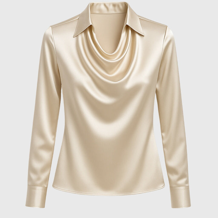 Brooklyn™ - Camicetta Elegante in Satin Lucido
