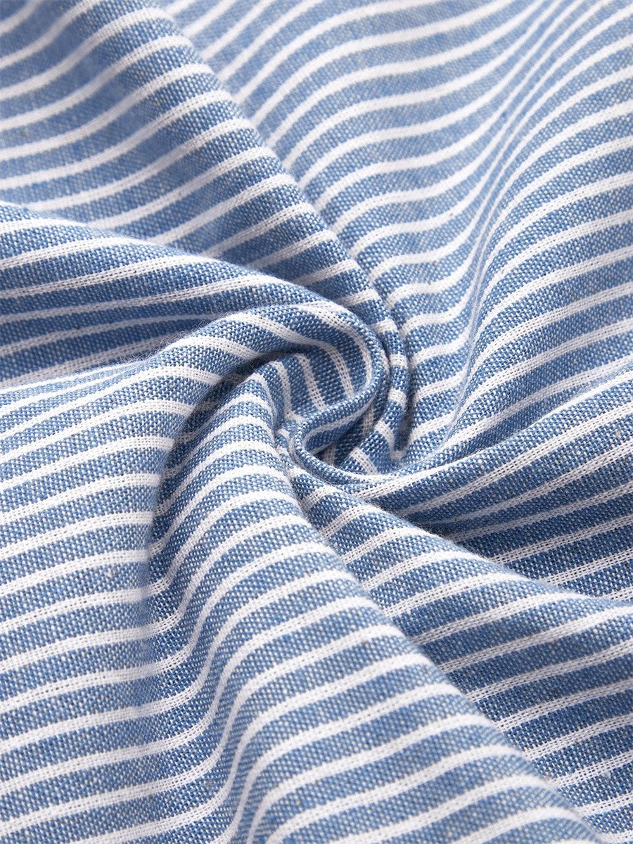 Brienne | Vestito Midi a Strisce – Comfort Senza Sforzo, Fiducia Quotidiana