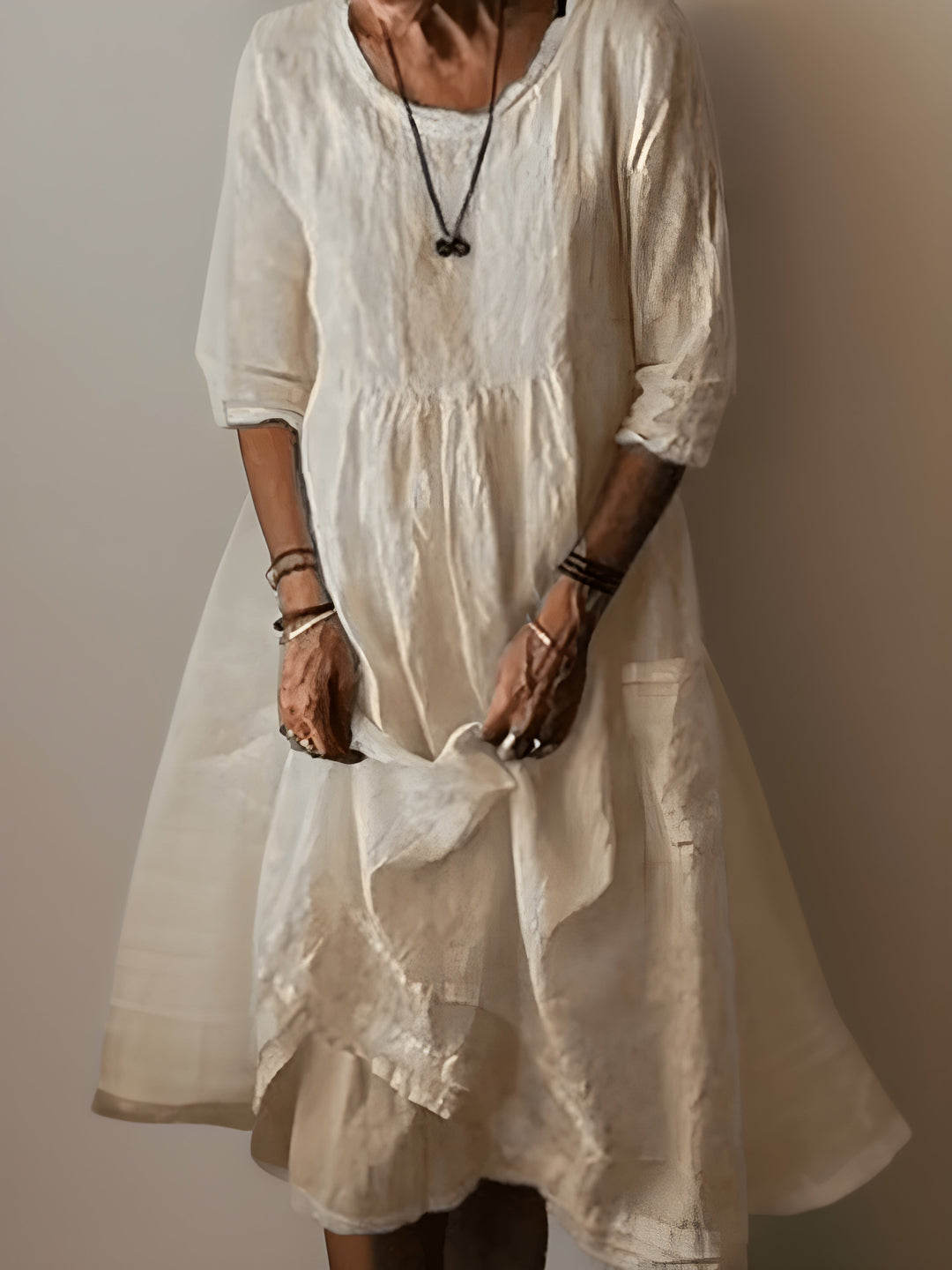Adeline™ | Abito Maxi Fluttuante