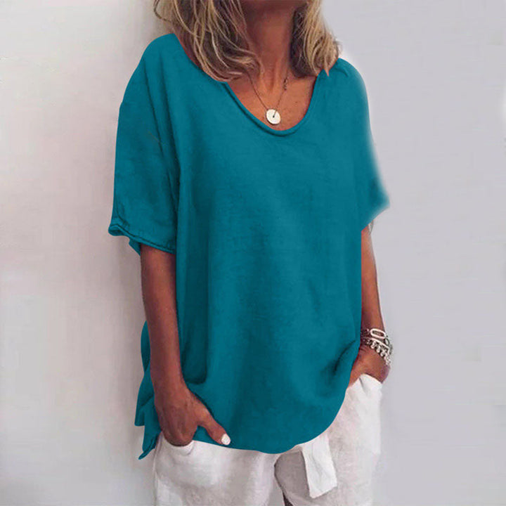 Annie™ | Comoda Blusa Estiva in Tessuto Morbido