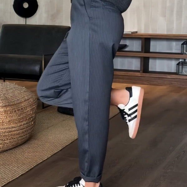 Renata™ | Pantaloni Eleganti a Righe che Valorizzano la Silhouette