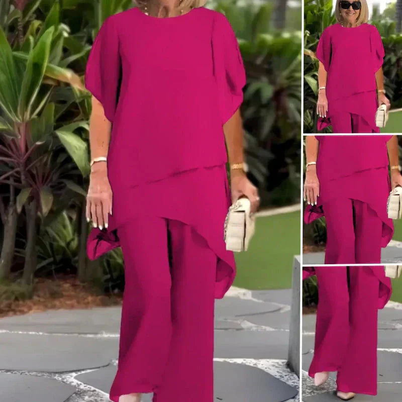 Herlene | Top Chic e Pantaloni Irregolari