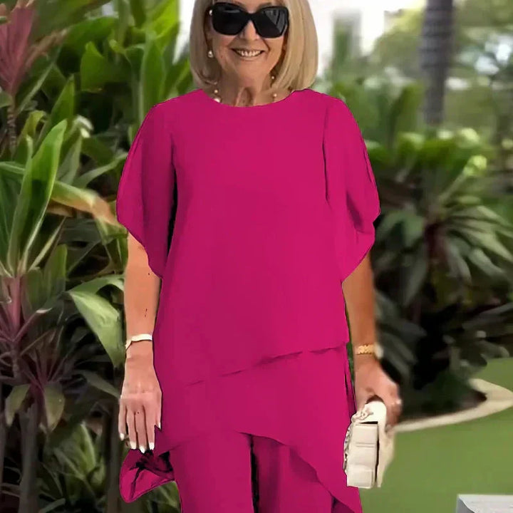 Herlene | Top Chic e Pantaloni Irregolari