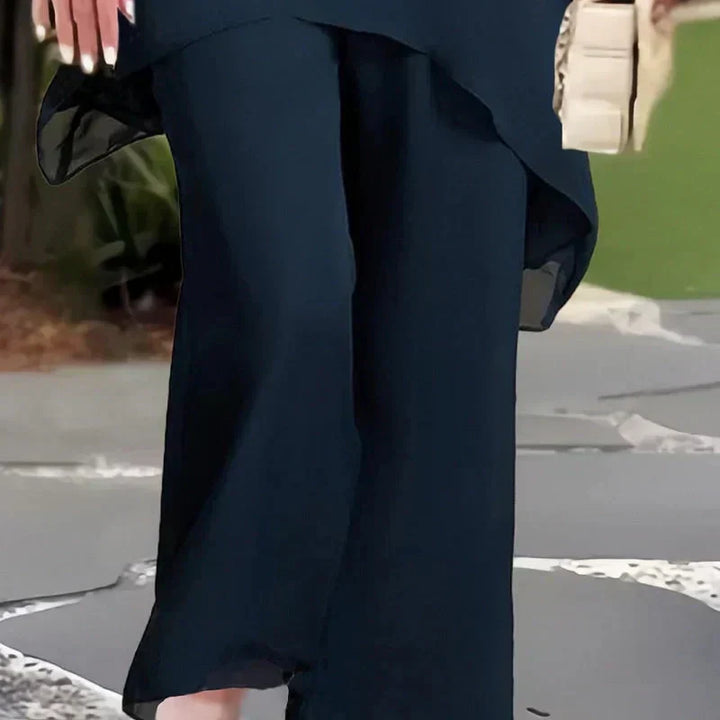 Herlene | Top Chic e Pantaloni Irregolari